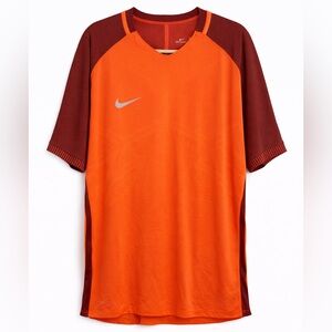 Nike Men’s AeroSwift Running Shirt XXL Orange Dri-FIT Performance Athletic Top
